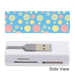 Polka Dots Memory Card Reader (stick)  by Valentinaart