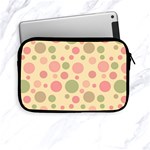 Polka dots Apple iPad Mini Zipper Cases Front