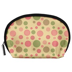 Polka Dots Accessory Pouches (large) 