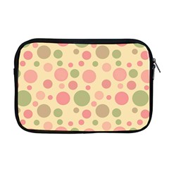 Polka Dots Apple Macbook Pro 17  Zipper Case by Valentinaart