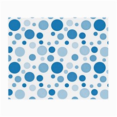 Polka Dots Small Glasses Cloth (2-side) by Valentinaart