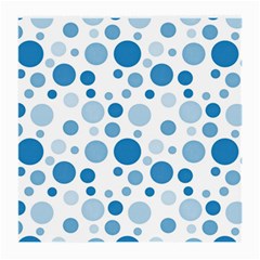 Polka Dots Medium Glasses Cloth (2-side) by Valentinaart