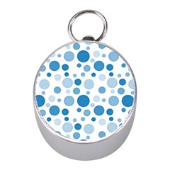 Polka Dots Mini Silver Compasses by Valentinaart