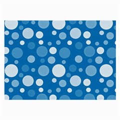 Polka Dots Large Glasses Cloth (2-side) by Valentinaart