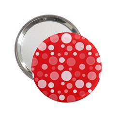 Polka Dots 2 25  Handbag Mirrors by Valentinaart