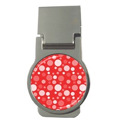 Polka Dots Money Clips (round)  by Valentinaart