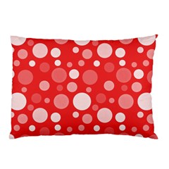 Polka Dots Pillow Case by Valentinaart