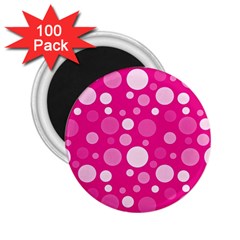 Polka Dots 2 25  Magnets (100 Pack)  by Valentinaart