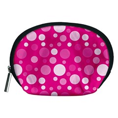 Polka Dots Accessory Pouches (medium) 