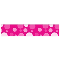 Polka Dots Flano Scarf (small) by Valentinaart