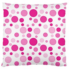 Polka Dots Standard Flano Cushion Case (one Side) by Valentinaart