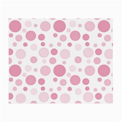 Polka Dots Small Glasses Cloth (2-side) by Valentinaart