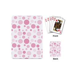 Polka Dots Playing Cards (mini)  by Valentinaart