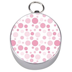 Polka Dots Silver Compasses