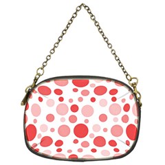 Polka Dots Chain Purses (one Side)  by Valentinaart