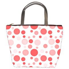 Polka Dots Bucket Bags by Valentinaart