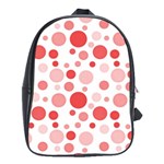 Polka dots School Bags(Large)  Front