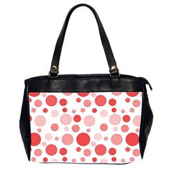 Polka Dots Office Handbags (2 Sides) 