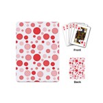 Polka dots Playing Cards (Mini)  Back