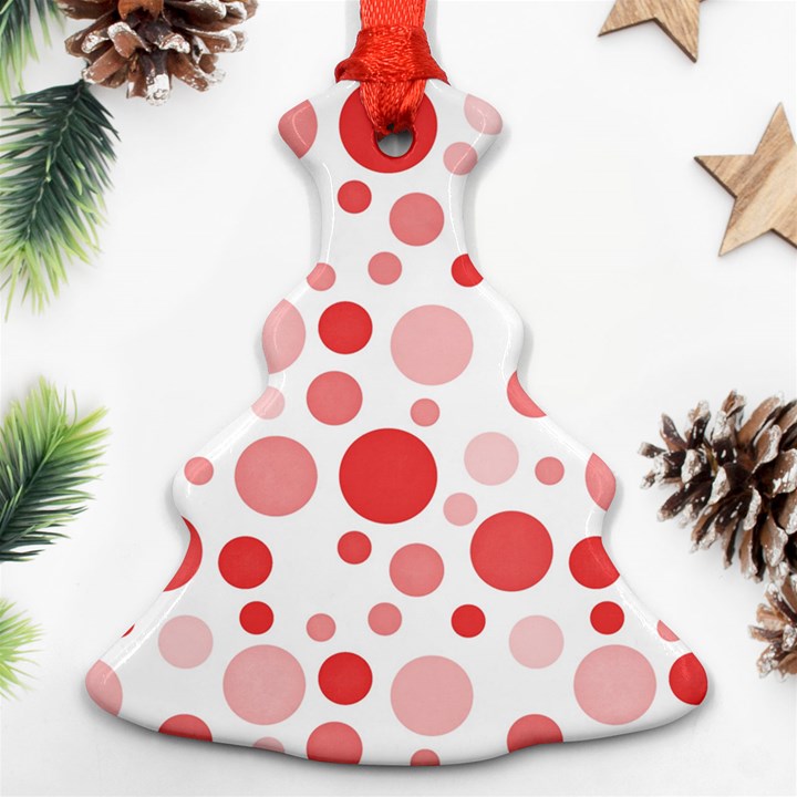 Polka dots Ornament (Christmas Tree) 