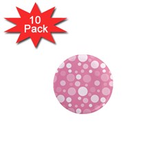 Polka Dots 1  Mini Magnet (10 Pack)  by Valentinaart