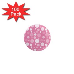 Polka Dots 1  Mini Magnets (100 Pack)  by Valentinaart