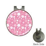 Polka dots Hat Clips with Golf Markers Front