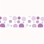 Polka dots Large Bar Mats 32 x8.5  Bar Mat