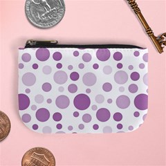 Polka Dots Mini Coin Purses by Valentinaart