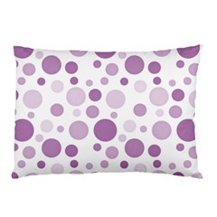 Polka Dots Pillow Case (two Sides) by Valentinaart