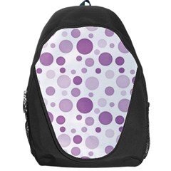 Polka Dots Backpack Bag by Valentinaart