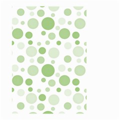 Polka Dots Small Garden Flag (two Sides) by Valentinaart