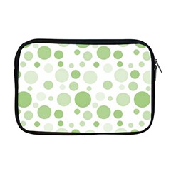 Polka Dots Apple Macbook Pro 17  Zipper Case by Valentinaart