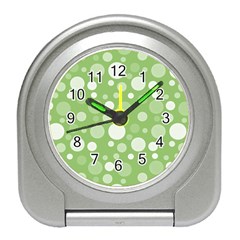 Polka Dots Travel Alarm Clocks by Valentinaart