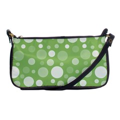 Polka Dots Shoulder Clutch Bags by Valentinaart