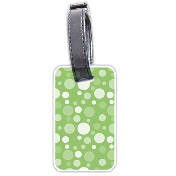 Polka dots Luggage Tags (One Side) 