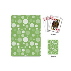 Polka Dots Playing Cards (mini)  by Valentinaart