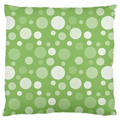 Polka Dots Standard Flano Cushion Case (two Sides) by Valentinaart