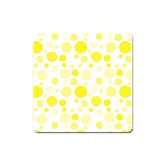 Polka Dots Square Magnet by Valentinaart