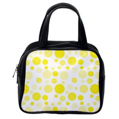 Polka Dots Classic Handbags (one Side) by Valentinaart