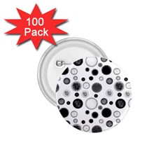 Polka Dots 1 75  Buttons (100 Pack)  by Valentinaart