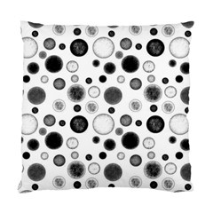 Polka Dots Standard Cushion Case (one Side) by Valentinaart