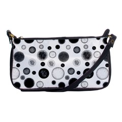 Polka Dots Shoulder Clutch Bags by Valentinaart