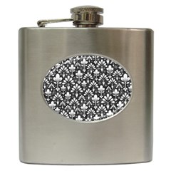 Pattern Hip Flask (6 Oz) by Valentinaart