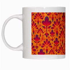 Pattern White Mugs by Valentinaart