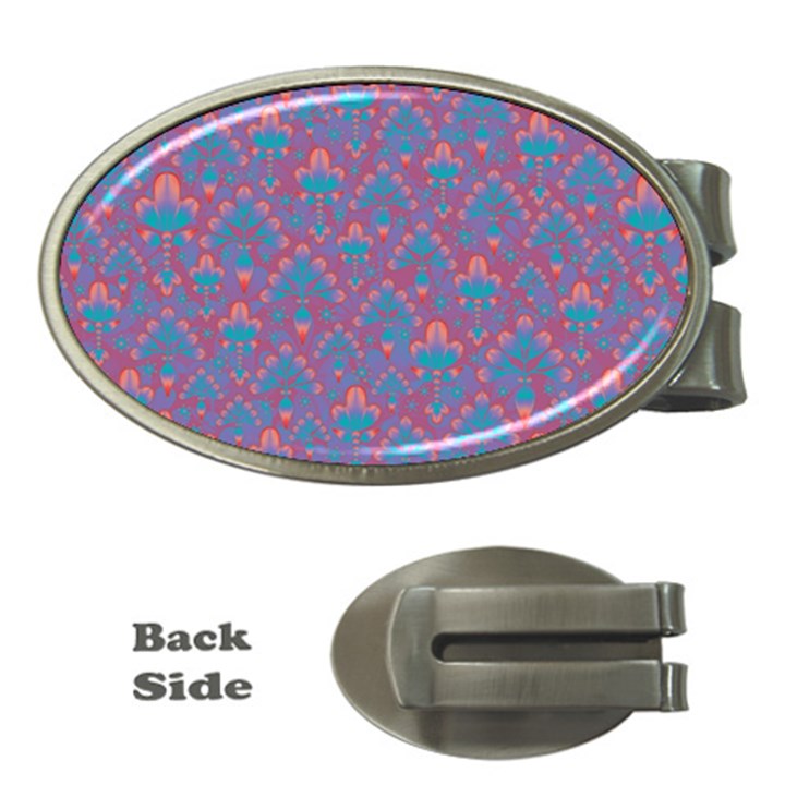 Pattern Money Clips (Oval) 