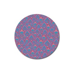 Pattern Magnet 3  (round) by Valentinaart