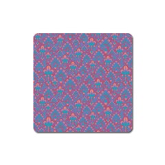 Pattern Square Magnet by Valentinaart