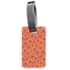 Pattern Luggage Tags (one Side)  by Valentinaart