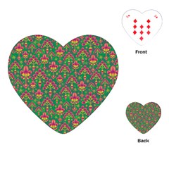 Pattern Playing Cards (heart)  by Valentinaart